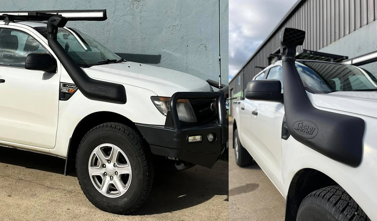 Thumbnail for Safari Snorkel Fitted on a Ford PX Ranger